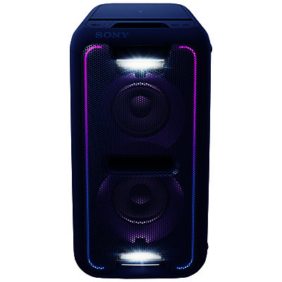 Sony GTKXB7B Boombox Wireless Bluetooth NFC Speaker With LED Lighting Blue Sony GTKXB7B Boombox Wireless Bluetooth NFC Speaker With LED Lighting Blue
